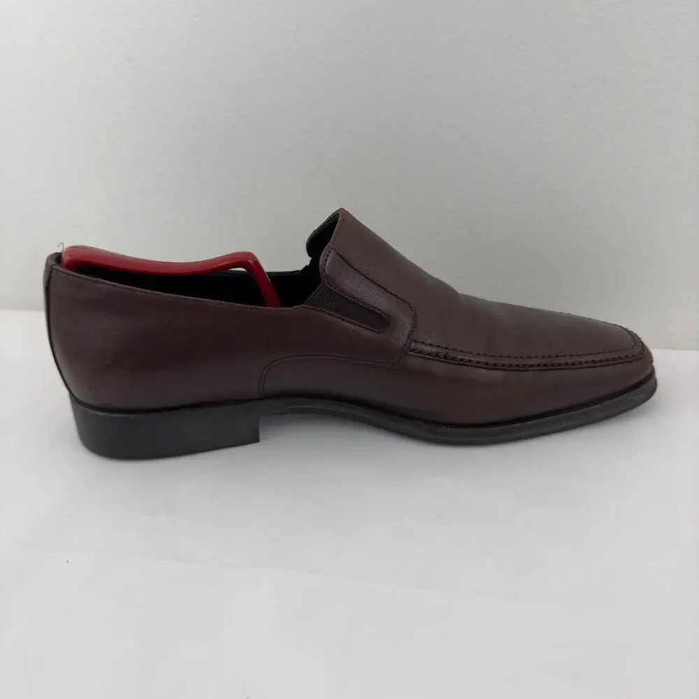 Bruno Magli‎ ‘Raging’ brown leather loafers